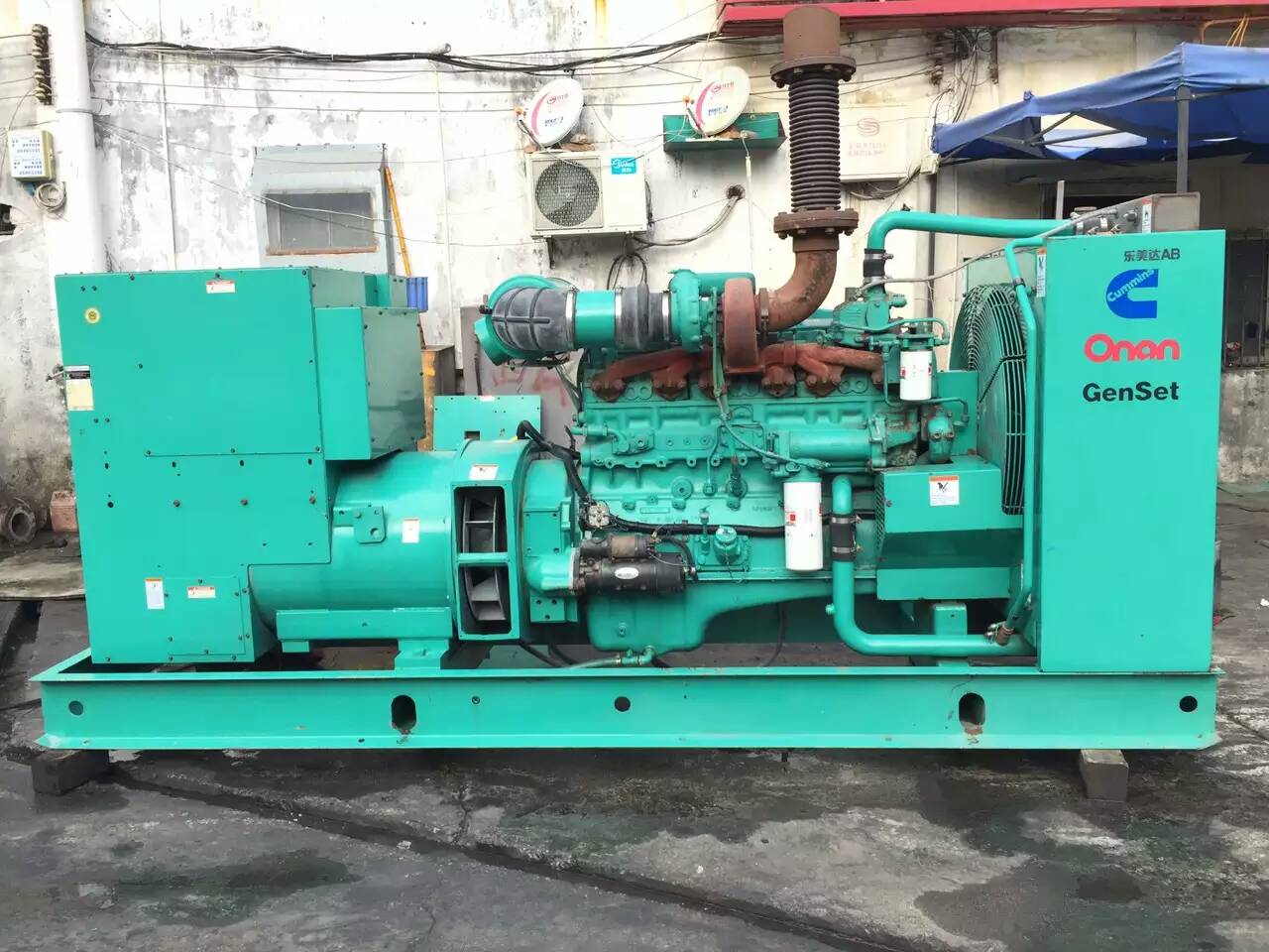 龙山租赁发电机-柴油发电机不正常冒烟的原因